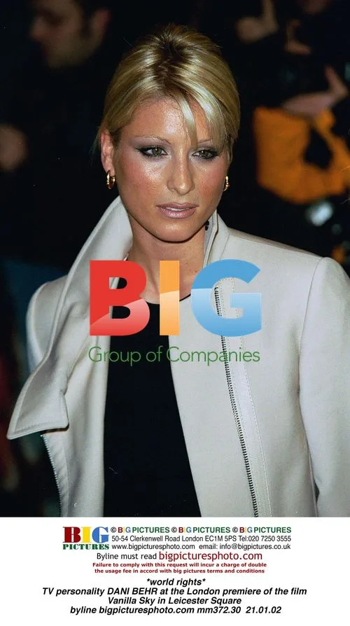 DANI BEHR at Vanilla Sky London Premiere