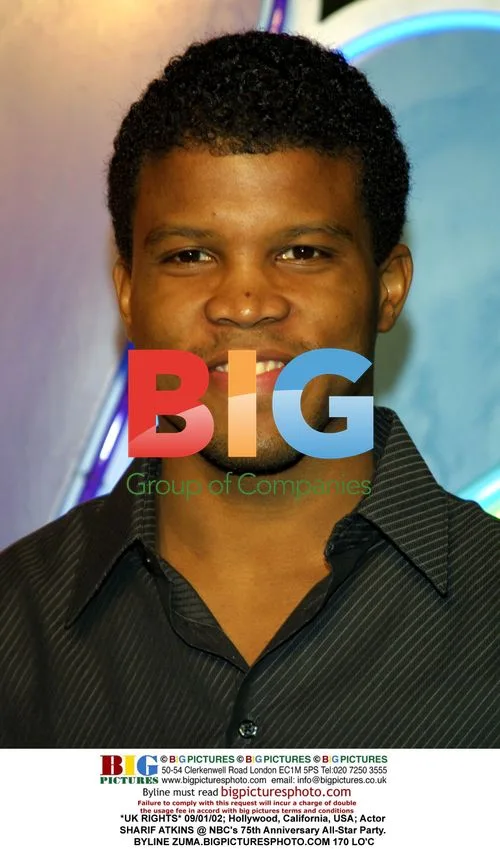 Sharif Atkins at NBC's 75th Anniversary Party