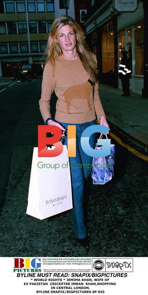 Jemima Khan Shopping in London