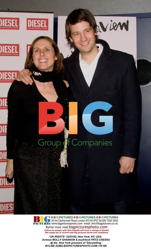 Molly Shannon and Fritz Chesnu at 'Storytelling' premiere