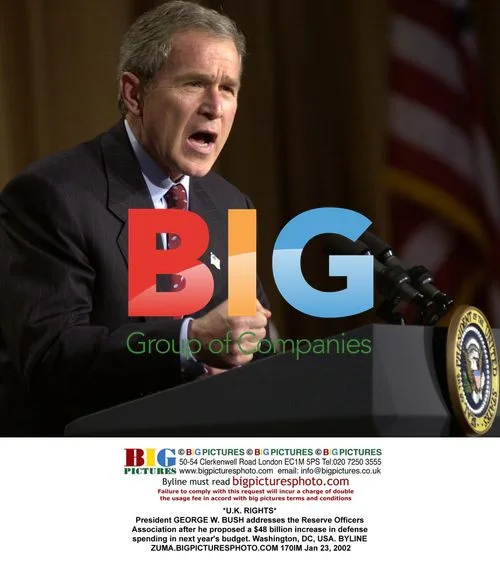President GEORGE W. BUSH addresses Reserve Officers