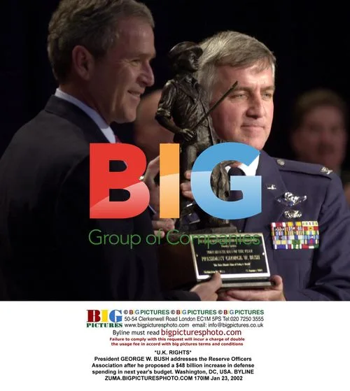 GEORGE W. BUSH addresses Reserve Officers