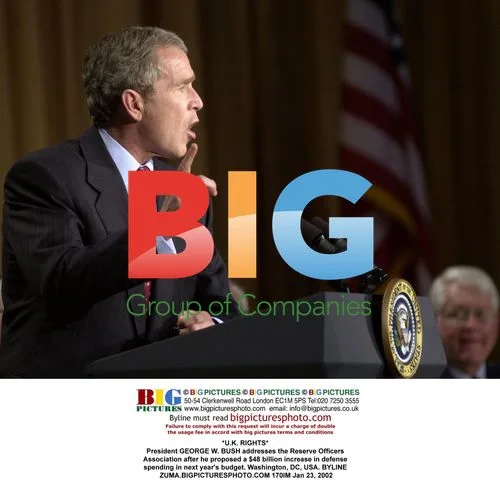 President BUSH Proposes Defense Spending Increase