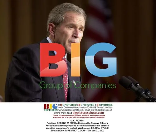President GEORGE W. BUSH addresses Reserve Officers