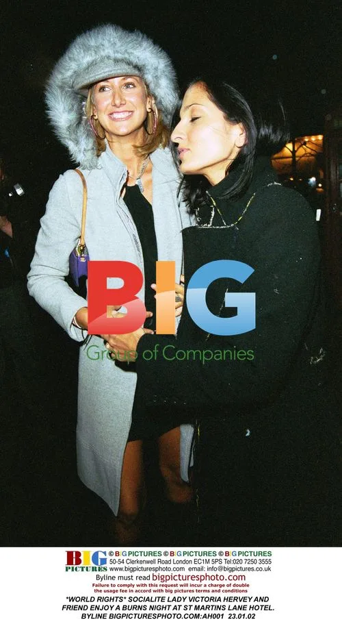 Lady Victoria Hervey at Burns Night