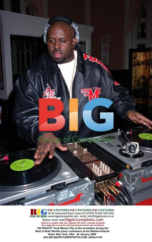 Funk Master Flex at Press Conference