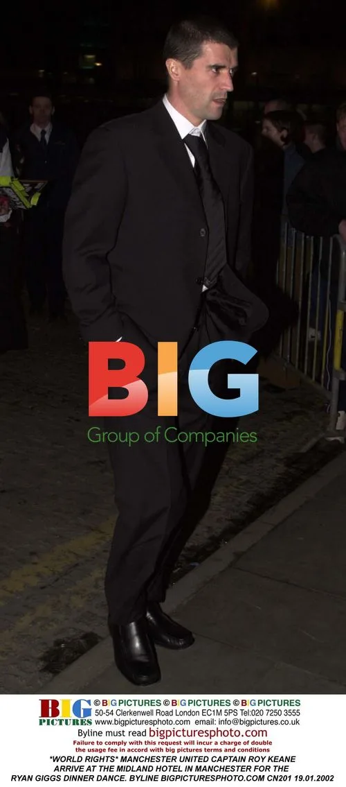 Roy Keane Arrives at Ryan Giggs Dinner Dance