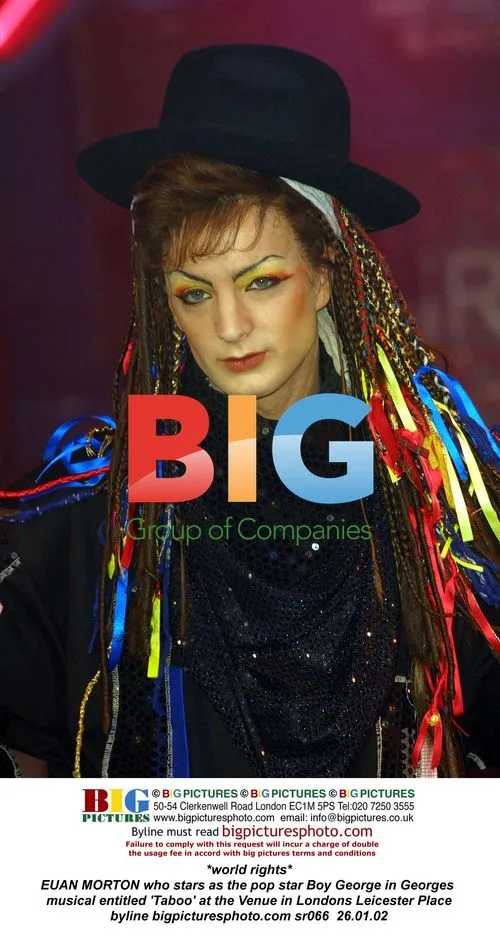 Euan Morton as Boy George in 'Taboo' musical
