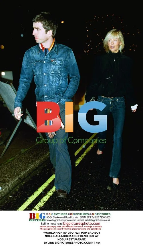Noel Gallagher out at Nobu restaurant