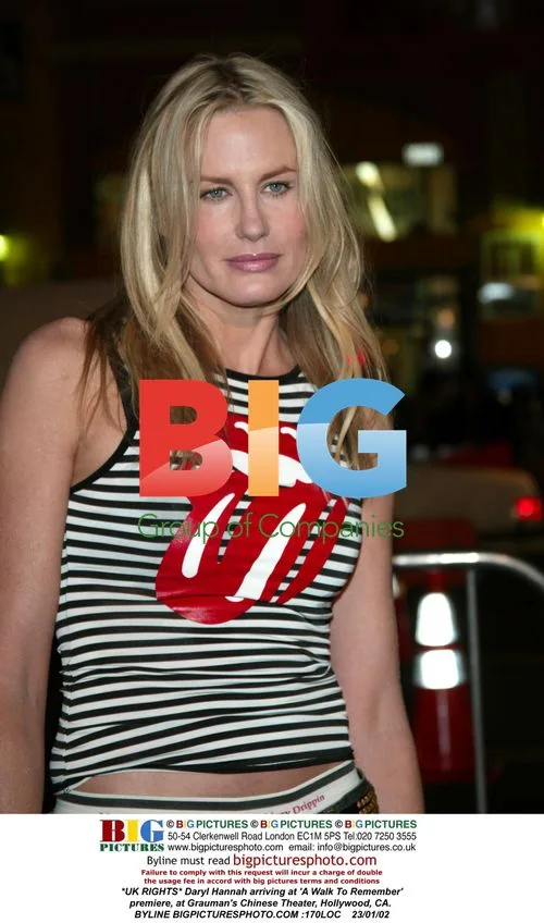 Daryl Hannah at 'A Walk To Remember' premiere