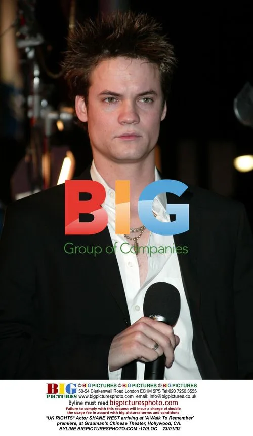 SHANE WEST at 'A Walk To Remember' premiere