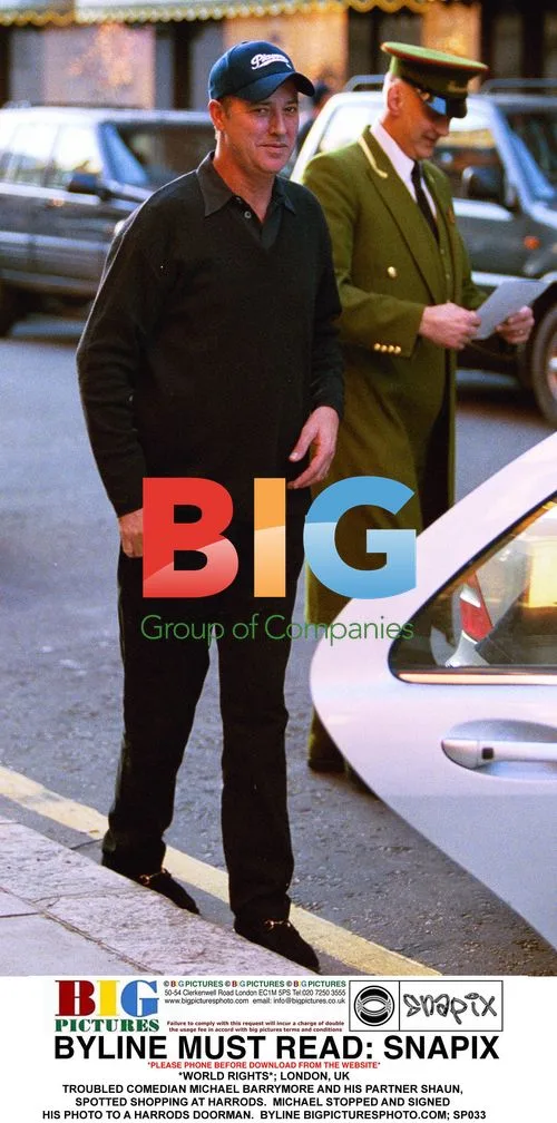 Troubled Comedian Michael Barrymore Spotted Shopping