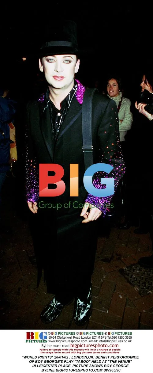Boy George at Taboo Play Premiere