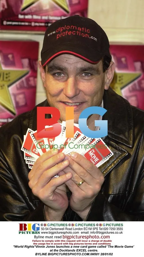 Vinnie Jones Launches 'The Movie Game'