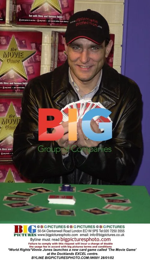 Vinnie Jones Launches 'The Movie Game'