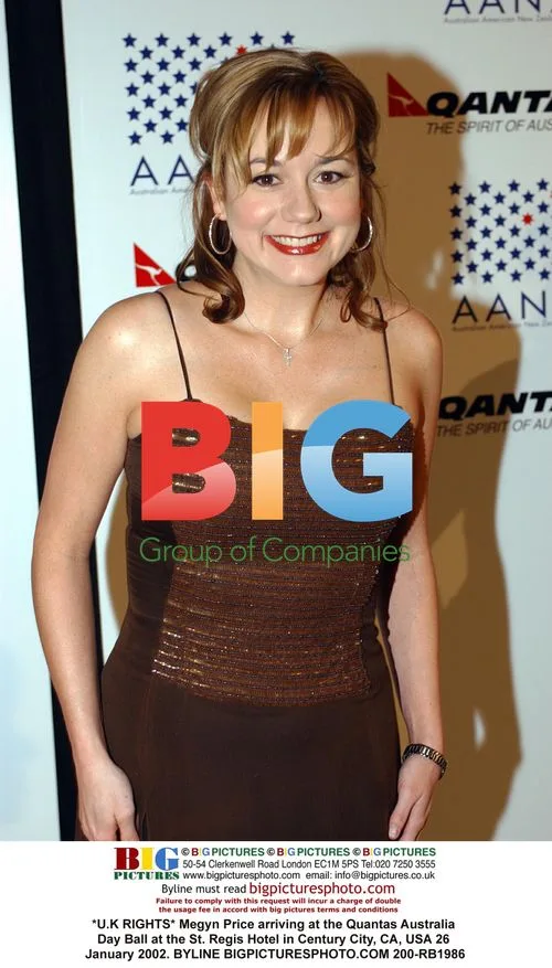 Megyn Price at Quantas Australia Day Ball