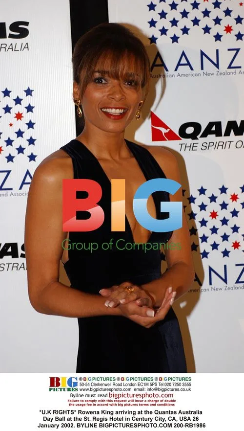 Rowena King at Quantas Australia Day Ball