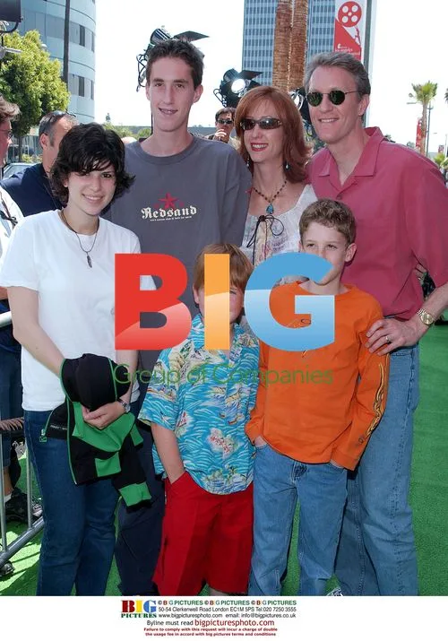 Chris McGurk and family at 'Crocodile Hunter' premiere