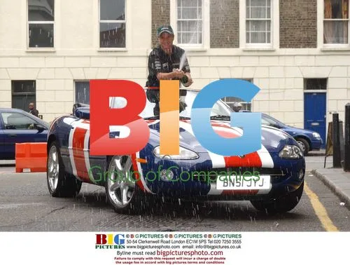 Eddie Irvine and Nickie Theobald at Proud Gallery