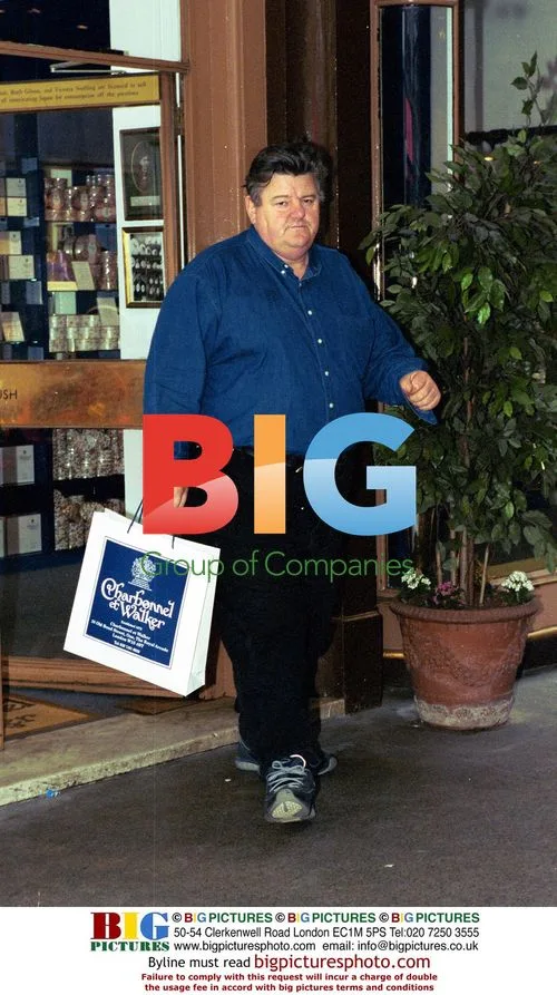 Robbie Coltrane Seen Shopping at Charbonnel Walker