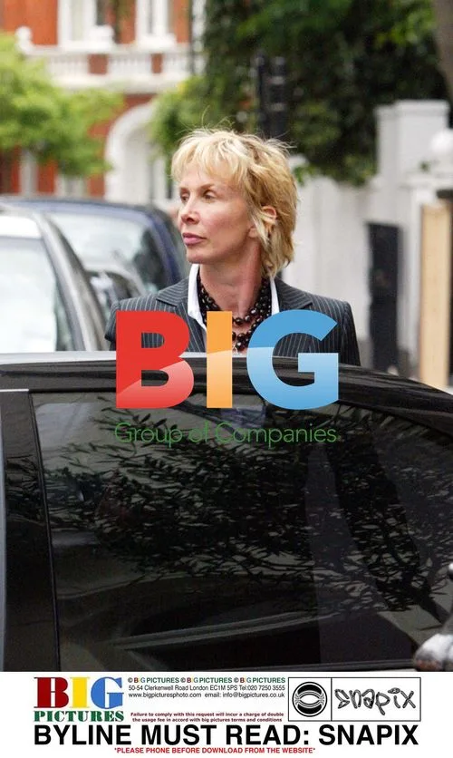 Trudie Styler Leaves San Lorenzo's Restaurant