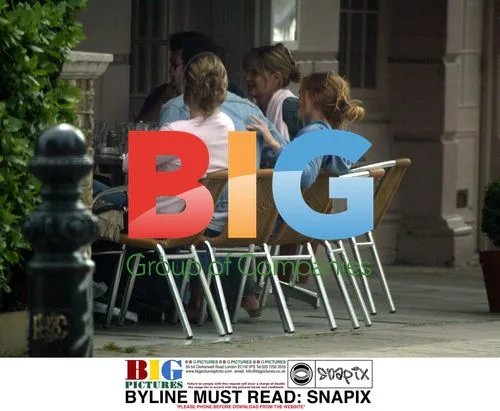 Ali G and Isla Fisher Lunch in London