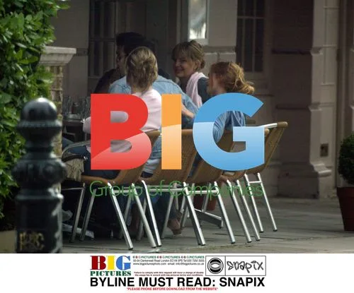 Ali G and Isla Fisher Lunch in London
