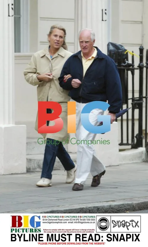 Winston Churchill Jr. Spotted in Knightsbridge