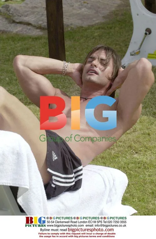 Model Marcus Schenkenberg in Sardinia Workout