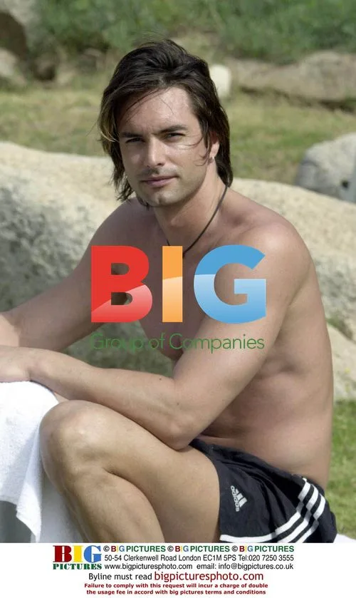 Model Marcus Schenkenberg Exercises in Sardinia