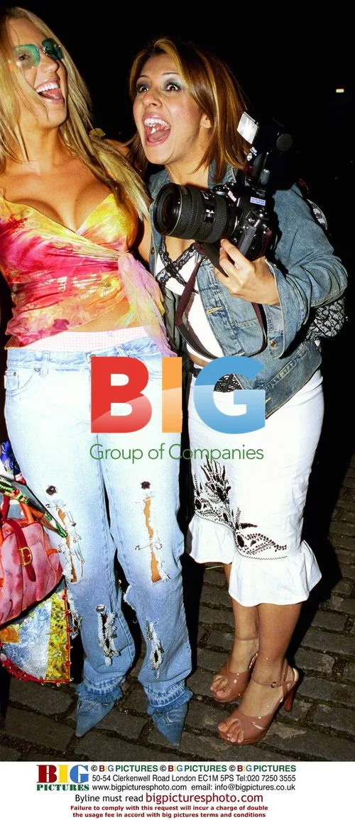 Emma Jones and Narinder at 'Scooby Doo' After Party