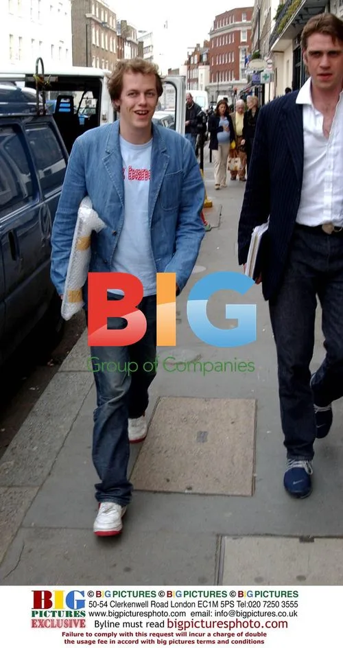 Tom Parker-Bowles Leaving Knightsbridge Restaurant