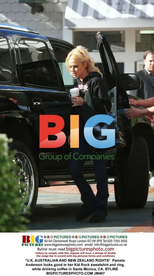 Pamela Anderson Out in Santa Monica