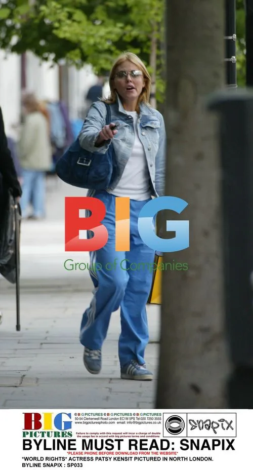 Patsy Kensit Spotted in North London