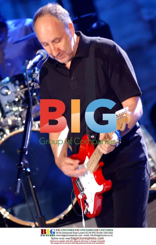 Pete Townshend of The Who performs