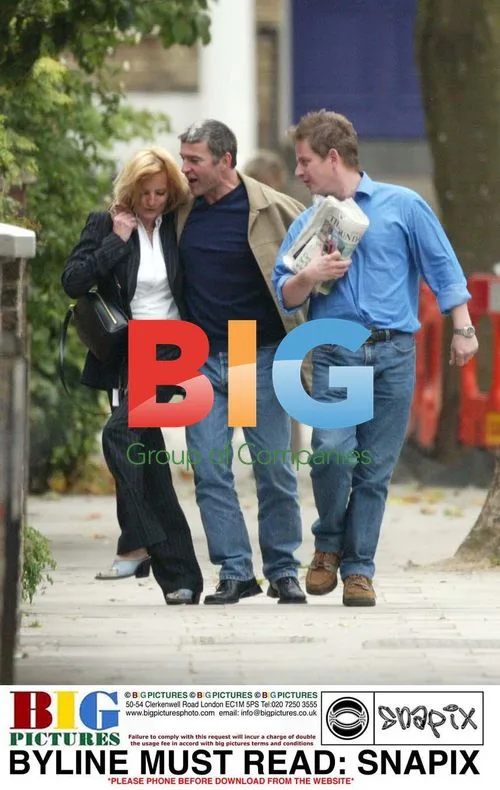 David Easter Strolls Down London Street