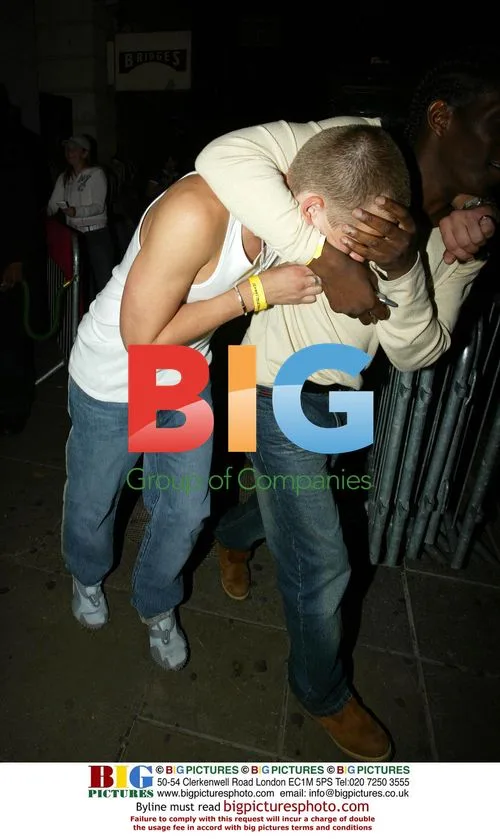 Lee from Blue at 'Party in the Park' afterparty
