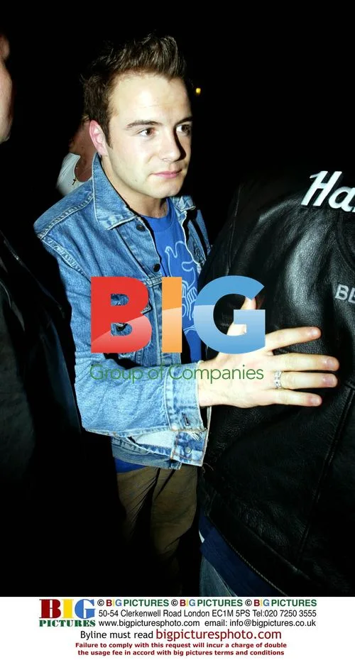 Shane from Westlife at 'Party in the Park' afterparty