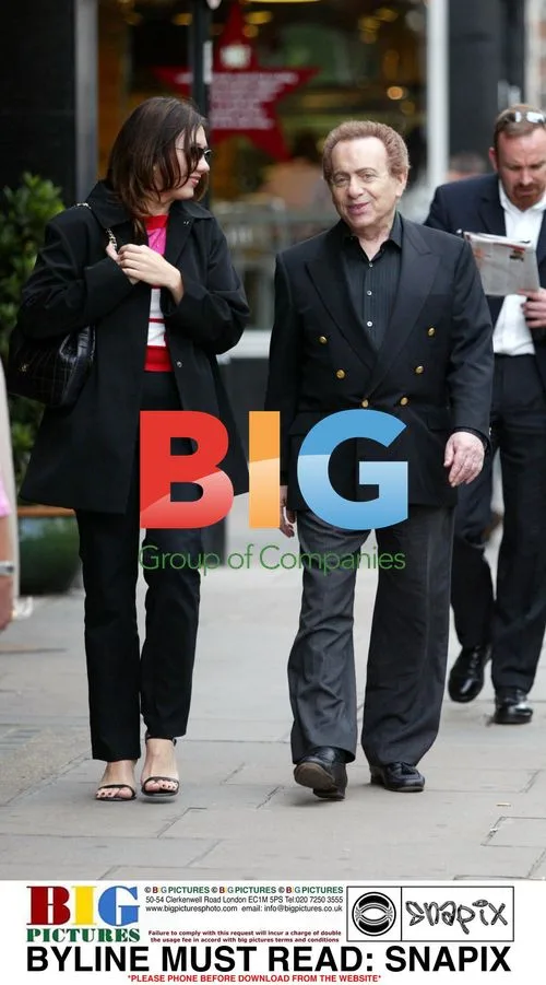 Jackie Mason Takes a Stroll in North London