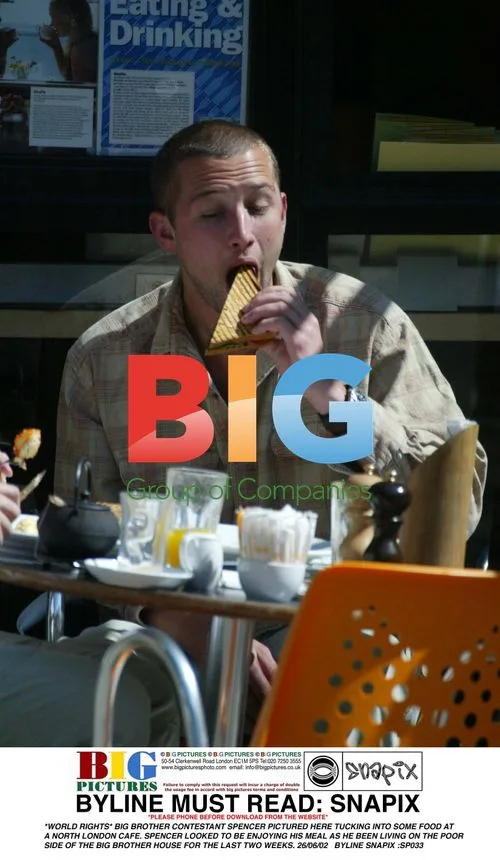 Big Brother's Spencer at London Cafe