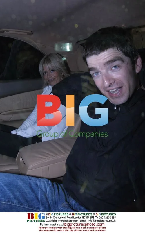 Noel Gallagher and Sarah McDonald at Mean Fiddler