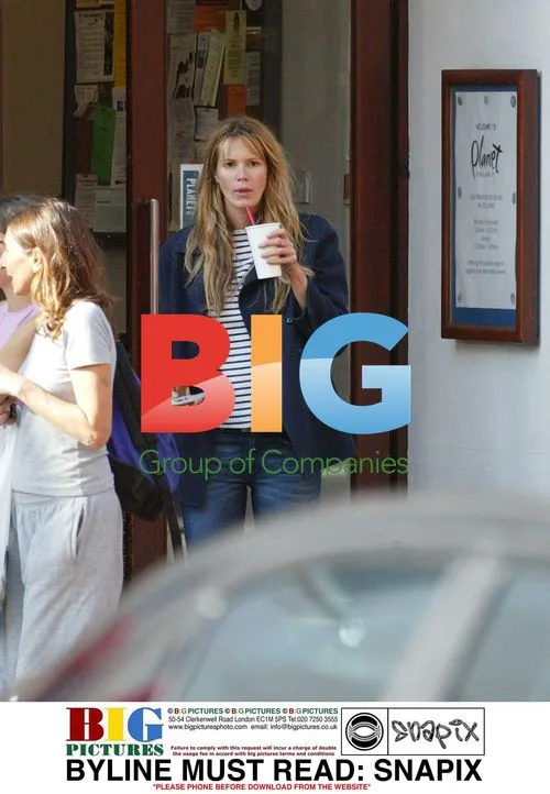 Elle McPherson out in London