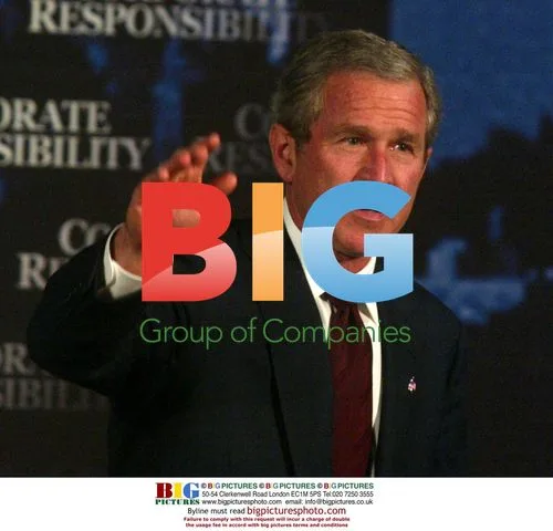 President Bush speaks at N.Y. luncheon