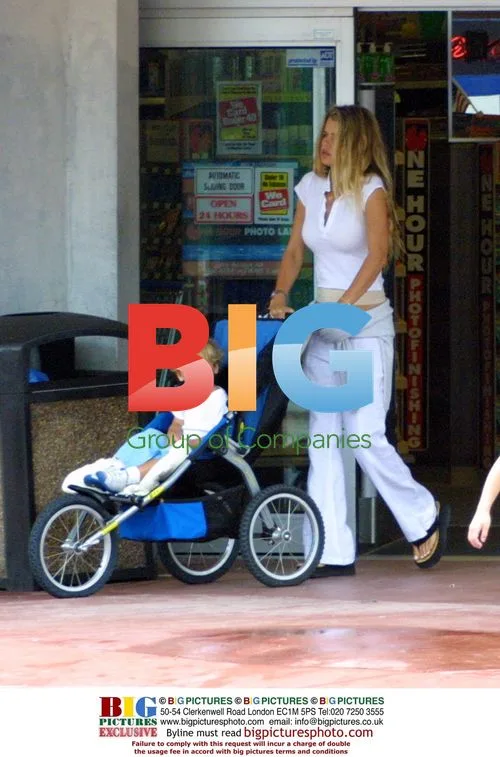 Samatha Torres and son seen shopping in Miami