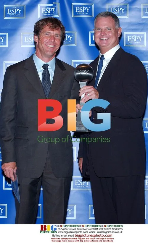 Dennis Quaid and Jim Morris at ESPY Awards