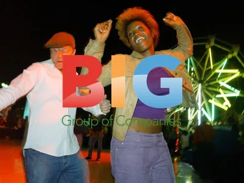 Yolonda Ross and Tad Frank dance at Outfest 2002 opening
