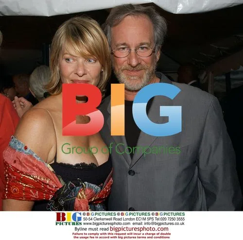 Steven Spielberg and Kate Capshaw at "Road to Perdition" Premiere