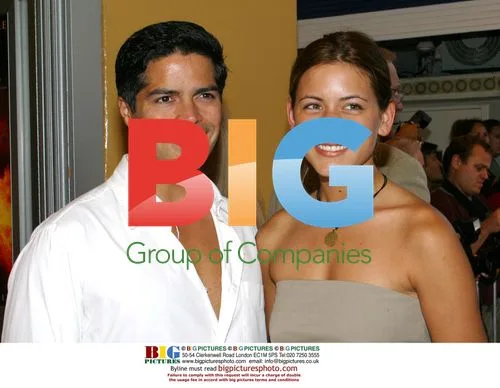 Esai Morales & Natalie Fay at 'Reign of Fire' Premiere