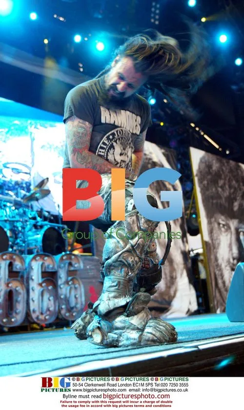 Rob Zombie performs at Ozzfest 2002 in Scranton, PA