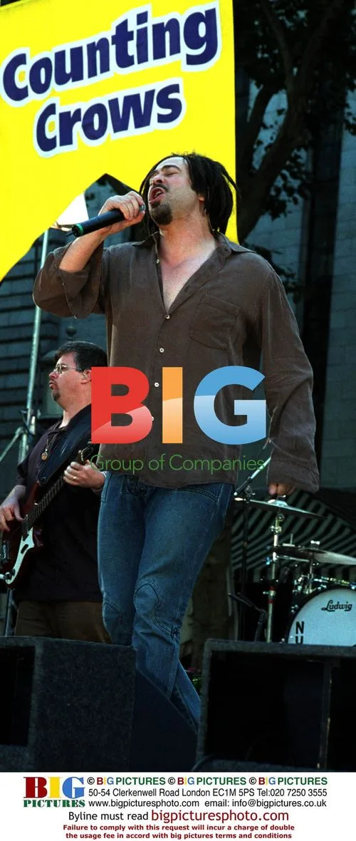 Counting Crows Performing in Bryant Park